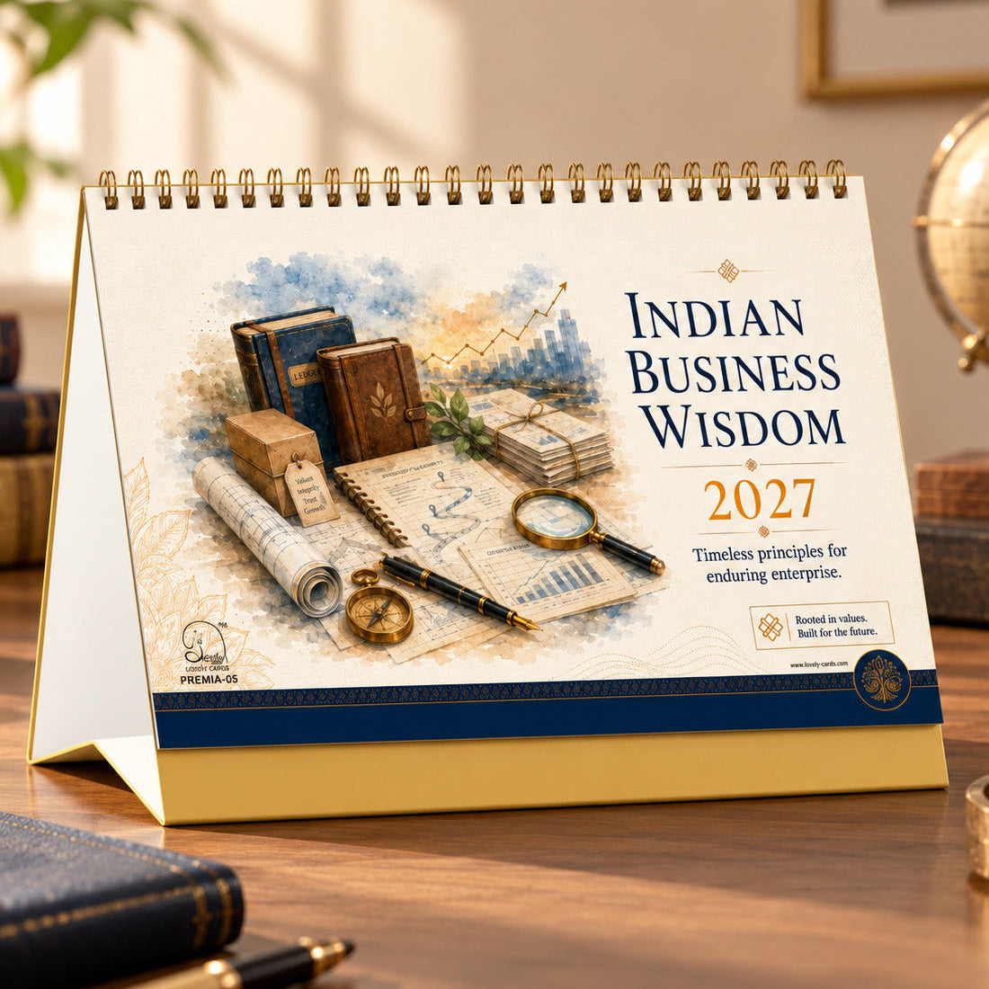 Premia 05 Table Calendar 2027