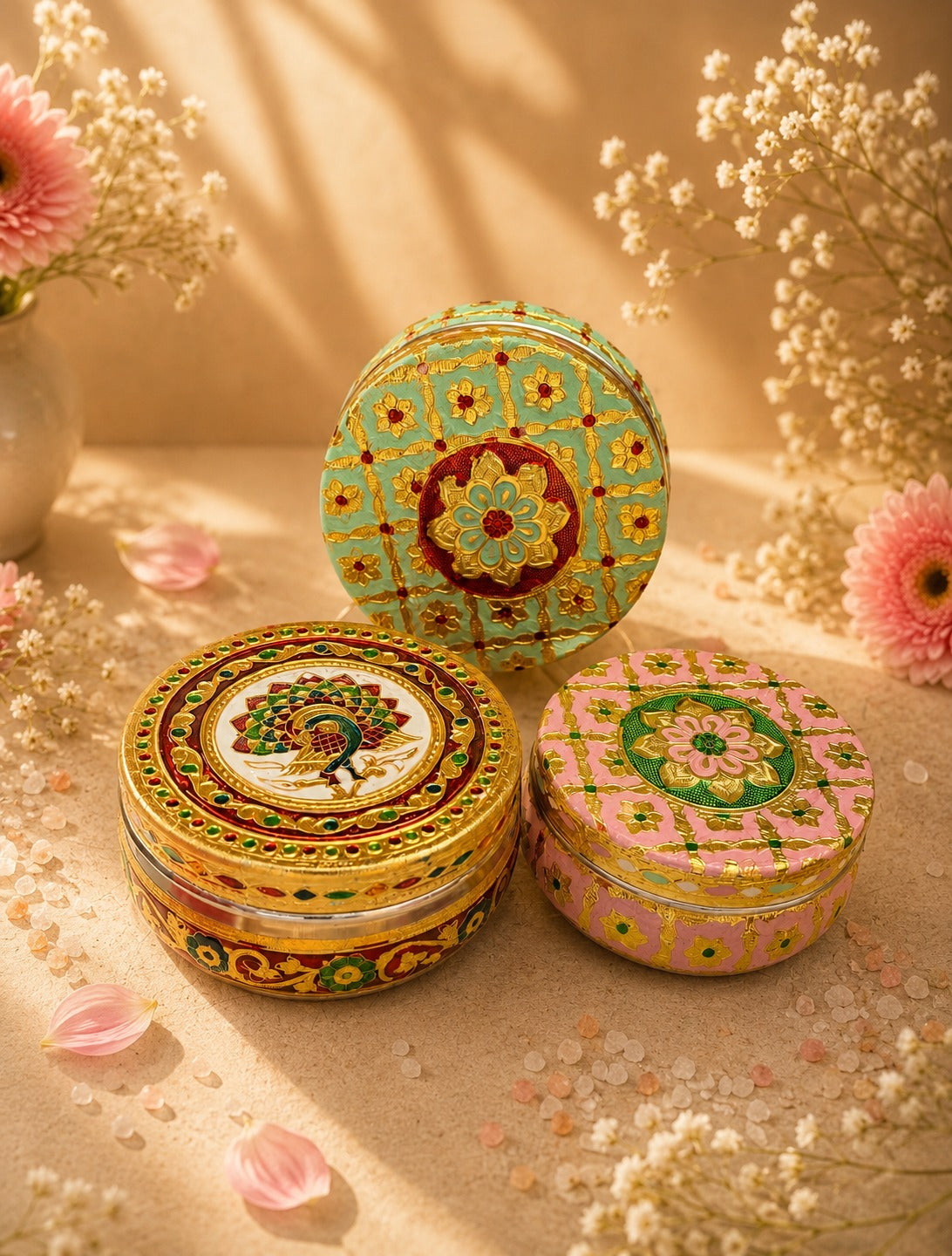 TRADITIONAL ROUND TIFFIN BOX