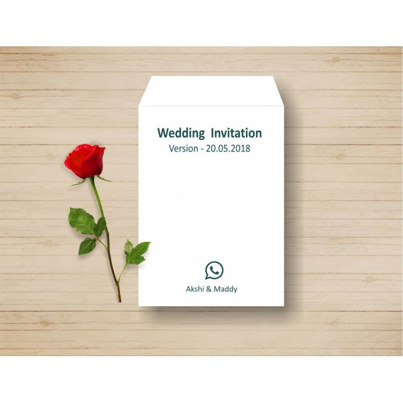 Personalized Wedding Invite-101 — view 4
