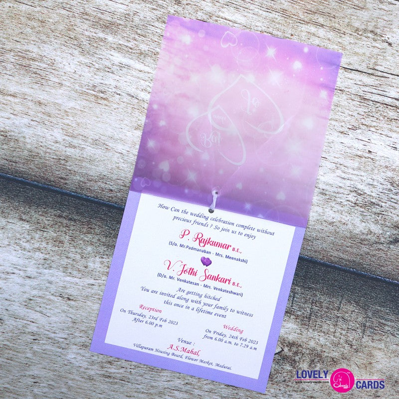Personalized Wedding Invite-091 — view 3