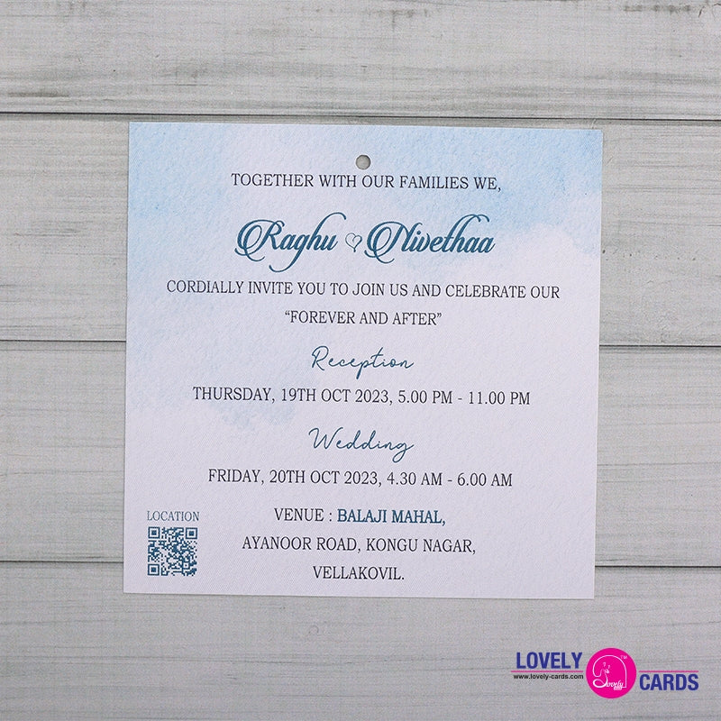 Personalized Wedding Invite-093 — view 2