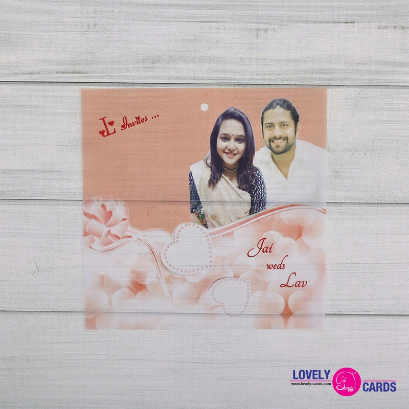 Personalized Wedding Invite-095 — view 3