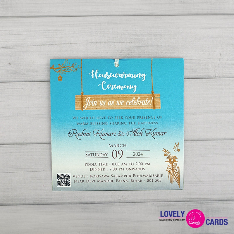 Personalized House Warming Invite-031 — view 2