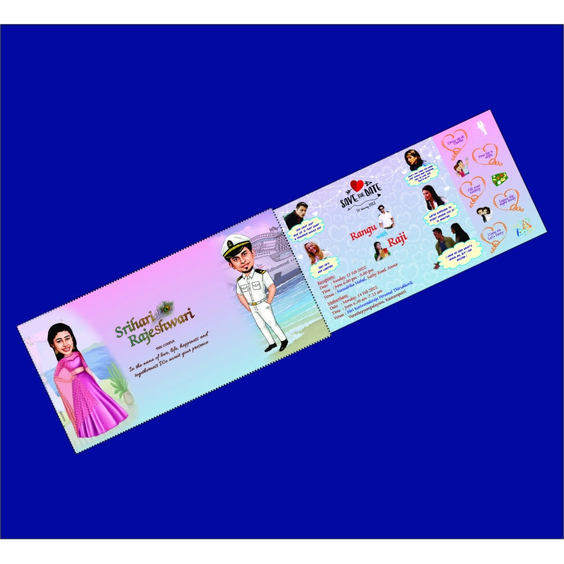 Personalized Wedding Invite-106 — view 2
