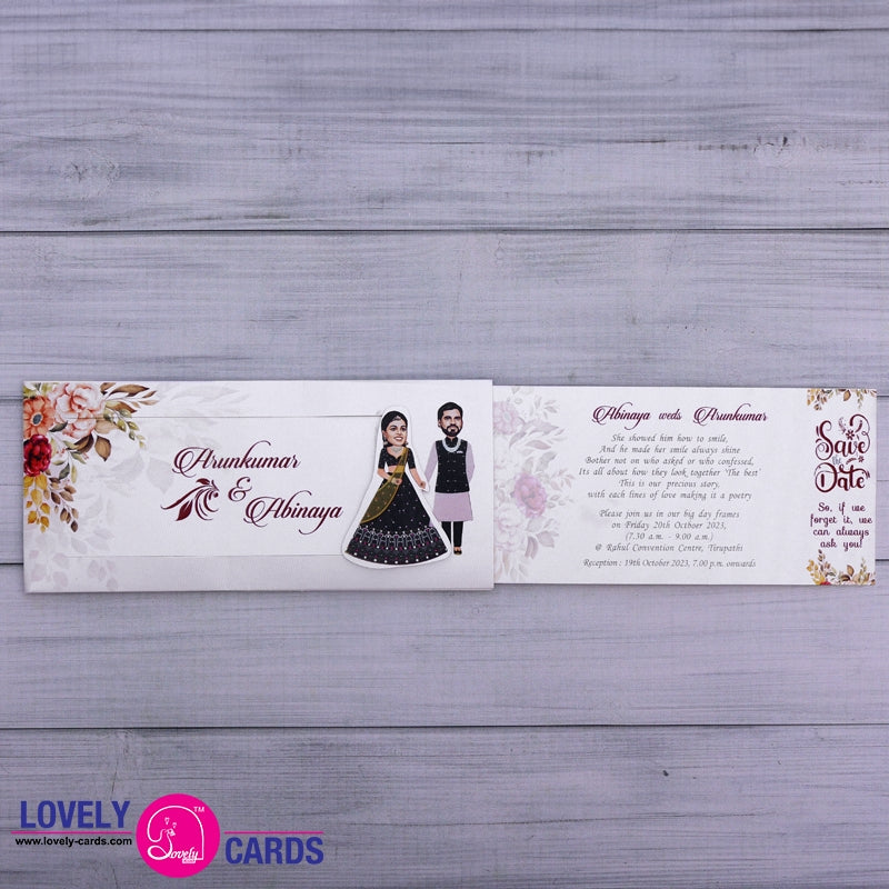 Personalized Wedding Invite-111 — view 2