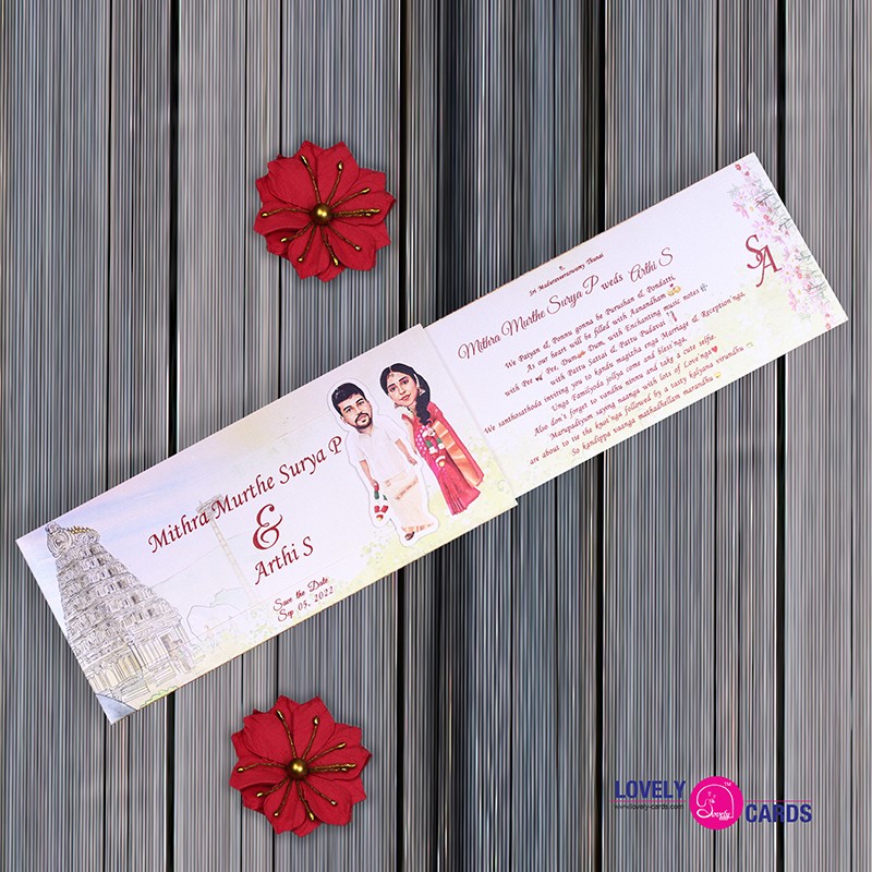 Personalized Wedding Invite-109 — view 2