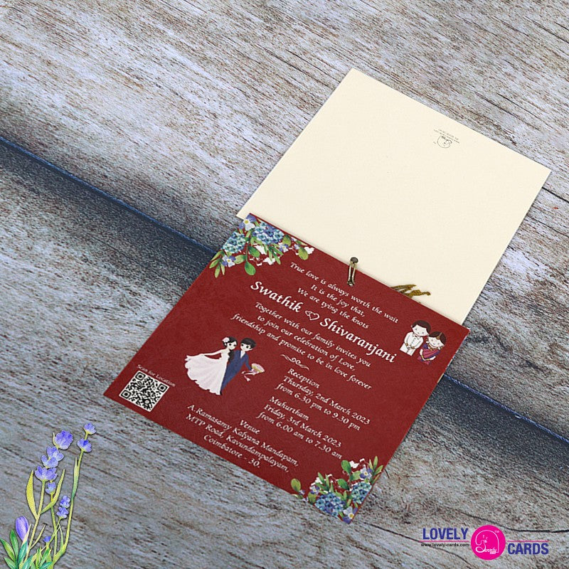 Personalized Wedding Invite-114 — view 4
