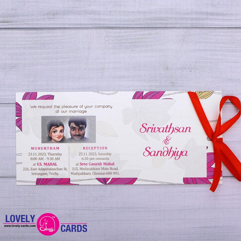 Personalized Wedding Invite-115 — view 2