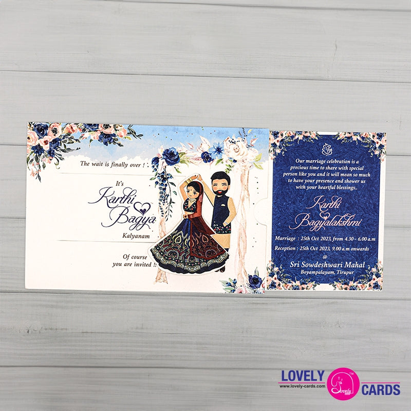 Personalized Wedding Invite-120 — view 2