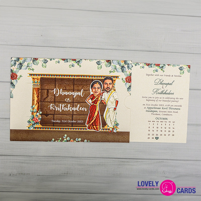 Personalized Wedding Invite-121 — view 2