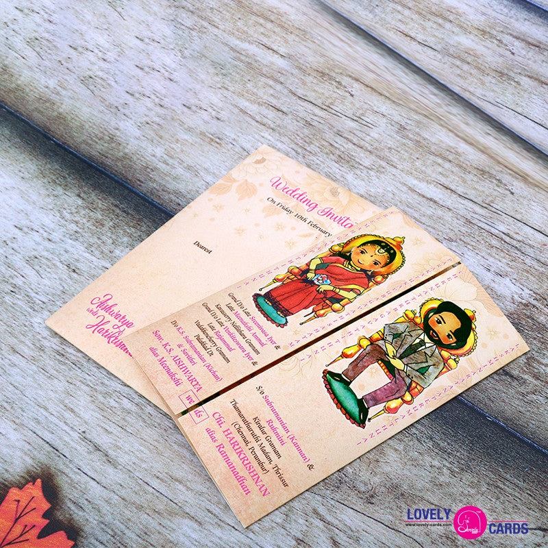 Personalized Wedding Invite-122 — view 3