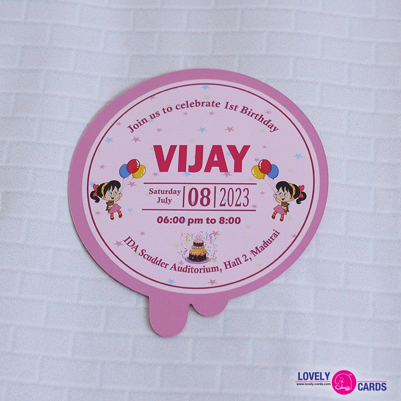 Personalized Birthday Invite-003 — view 4