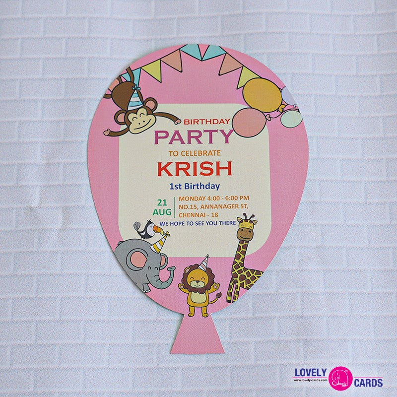 Personalized Birthday Invite-005 — view 4