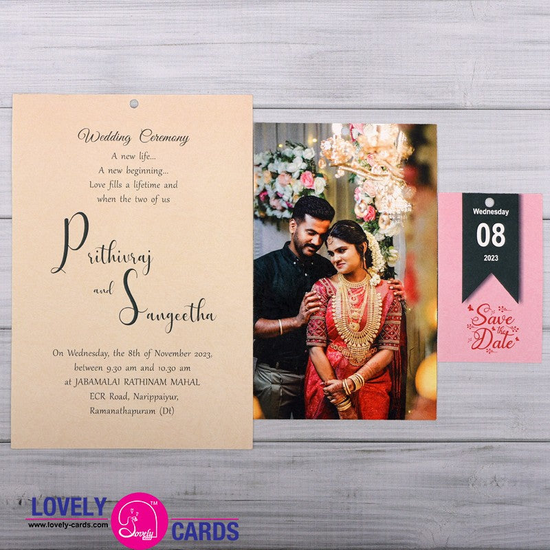 Personalized Wedding Invite-126 — view 3