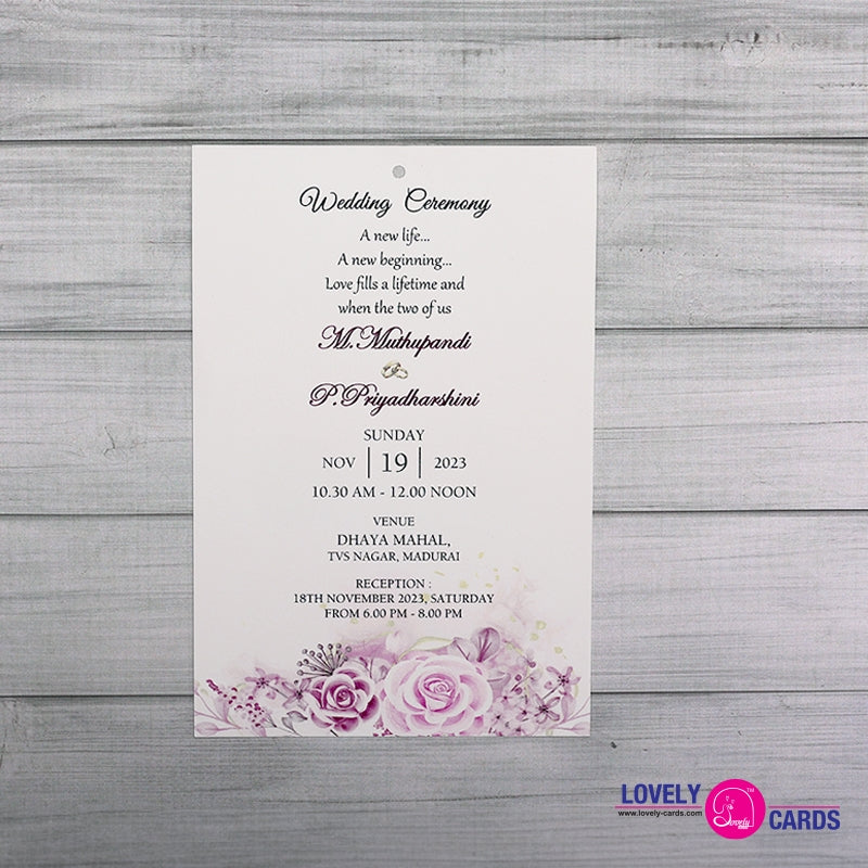 Personalized Wedding Invite-129 — view 2