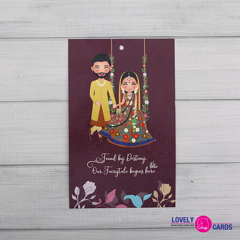 Personalized Wedding Invite-131 — view 3