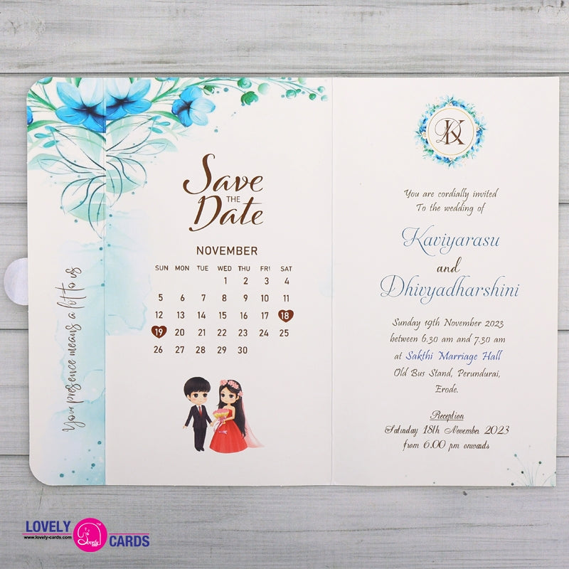 Personalized Wedding Invite-132 — view 2