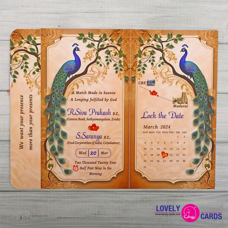 Personalized Wedding Invite-135 — view 2