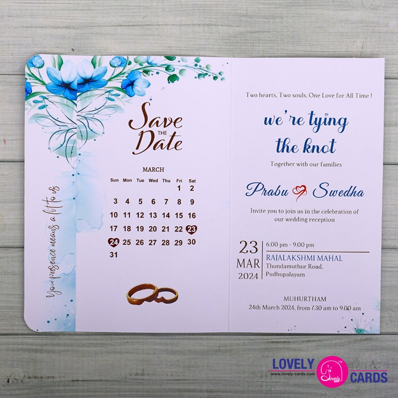 Personalized Wedding Invite-136 — view 2