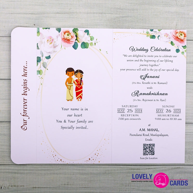 Personalized Wedding Invite-137 — view 3