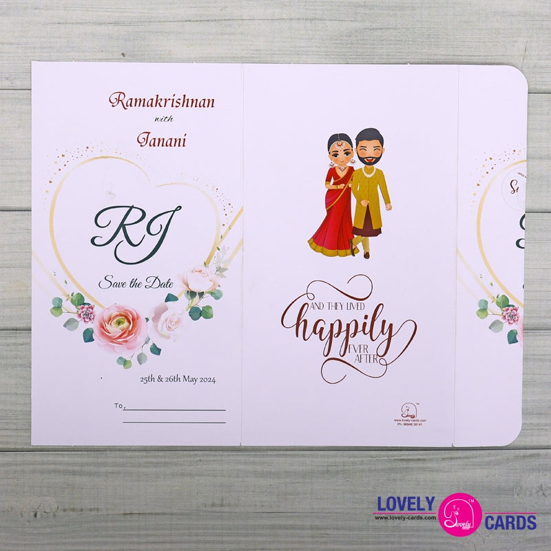 Personalized Wedding Invite-137 — view 2