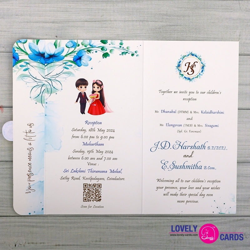 Personalized Wedding Invite-138 — view 2