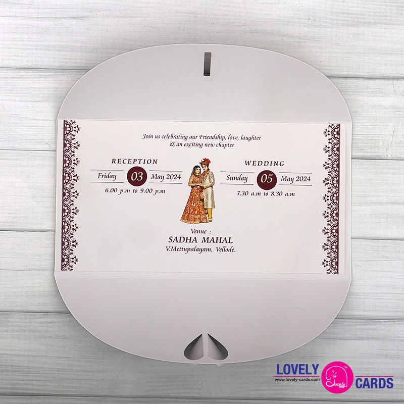Personalized Wedding Invite-144 — view 3