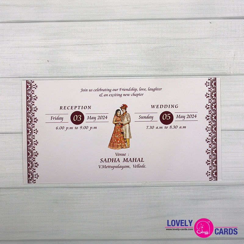 Personalized Wedding Invite-144 — view 2