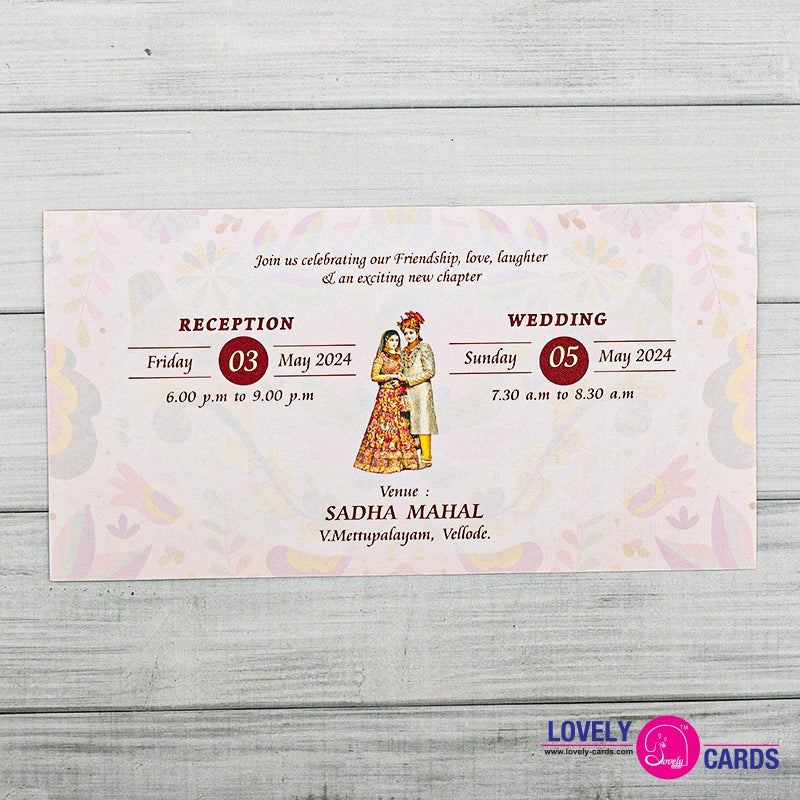 Personalized Wedding Invite-145 — view 3