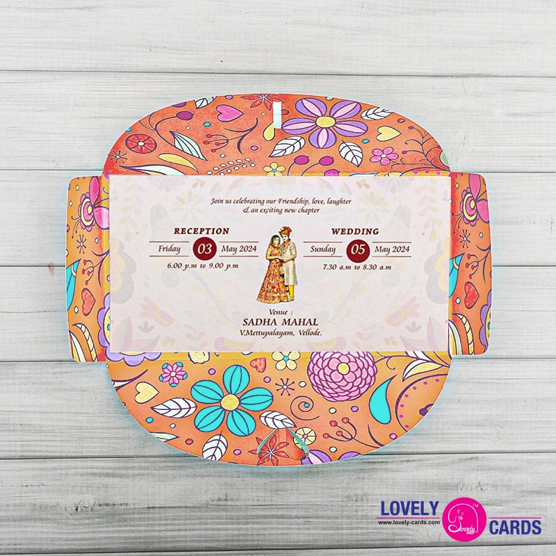Personalized Wedding Invite-145 — view 2