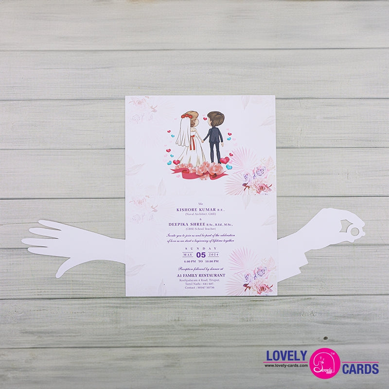 Personalized Wedding Invite-146 — view 3