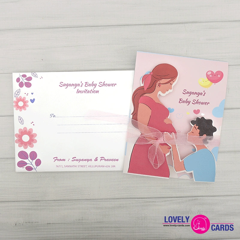 Personalized Baby Shower Invite-002 — view 2
