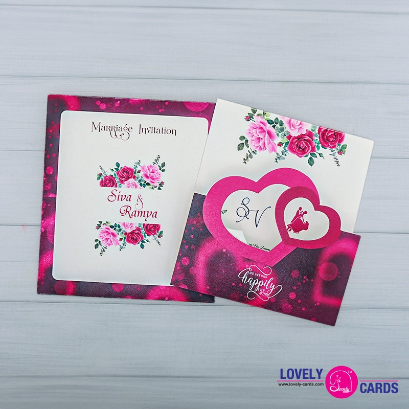 Personalized Wedding Invite-156 — view 2