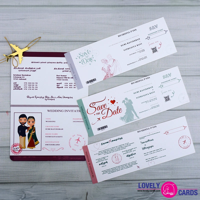 Personalized Wedding Invite-158 — view 3