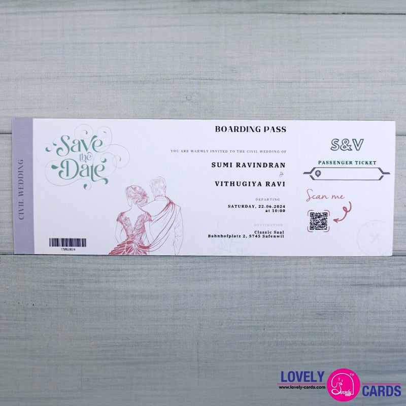 Personalized Wedding Invite-158 — view 6