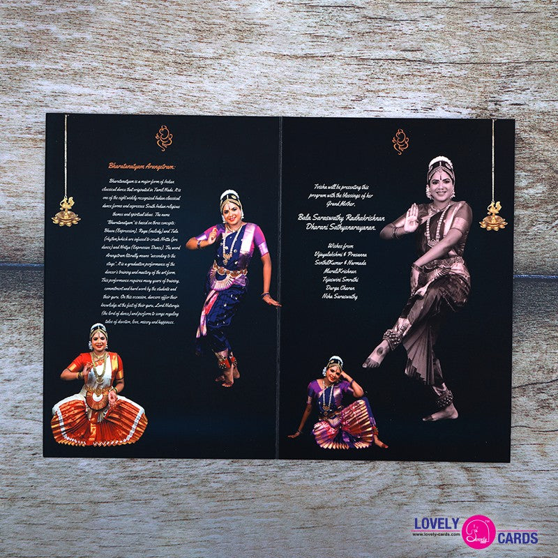 Personalized Arangetram Invite-002 — view 3