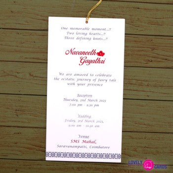 Personalized Wedding Invite-198 — view 2