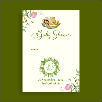 Personalized Baby Shower Invite-017 — view 3
