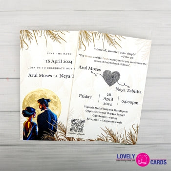 Personalized Wedding Invite-063 — view 2