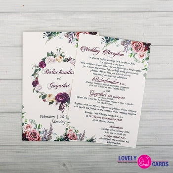 Personalized Wedding Invite-067 — view 2