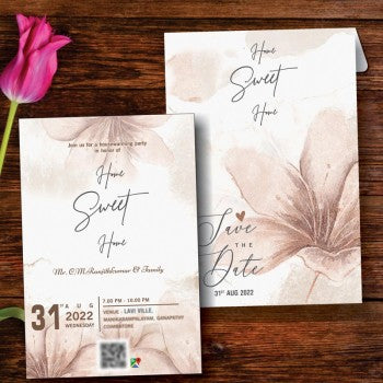 Personalized House Warming Invite-023 — view 2