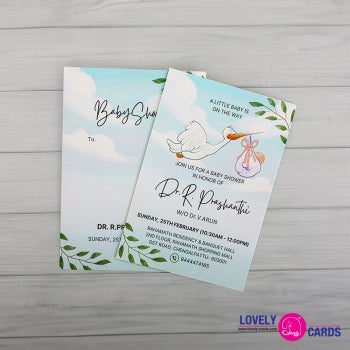 Personalized Baby Shower Invite-004 — view 2