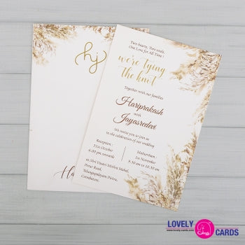Personalized Wedding Invite-076 — view 2