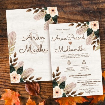 Personalized Wedding Invite-025 — view 2