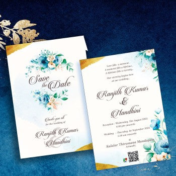 Personalized Wedding Invite-028 — view 2