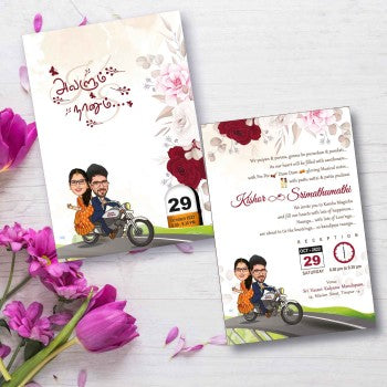 Personalized Wedding Invite-030 — view 2