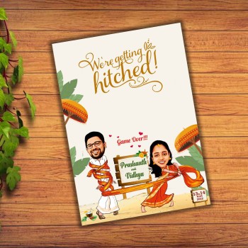 Personalized Wedding Invite-031 — view 3
