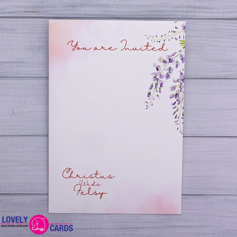 Personalized Wedding Invite-045 — view 3