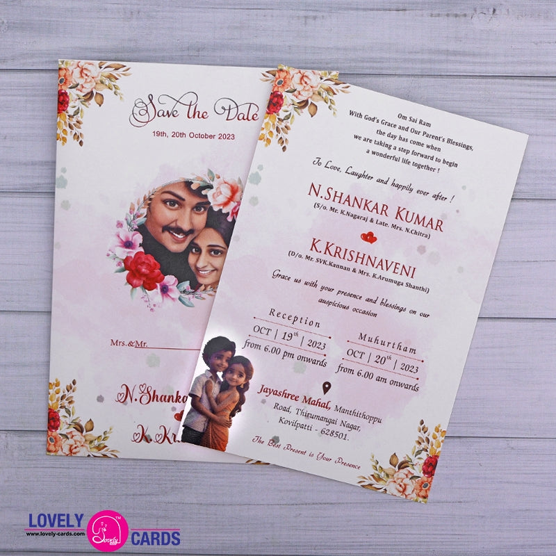 Personalized Wedding Invite-047 — view 2