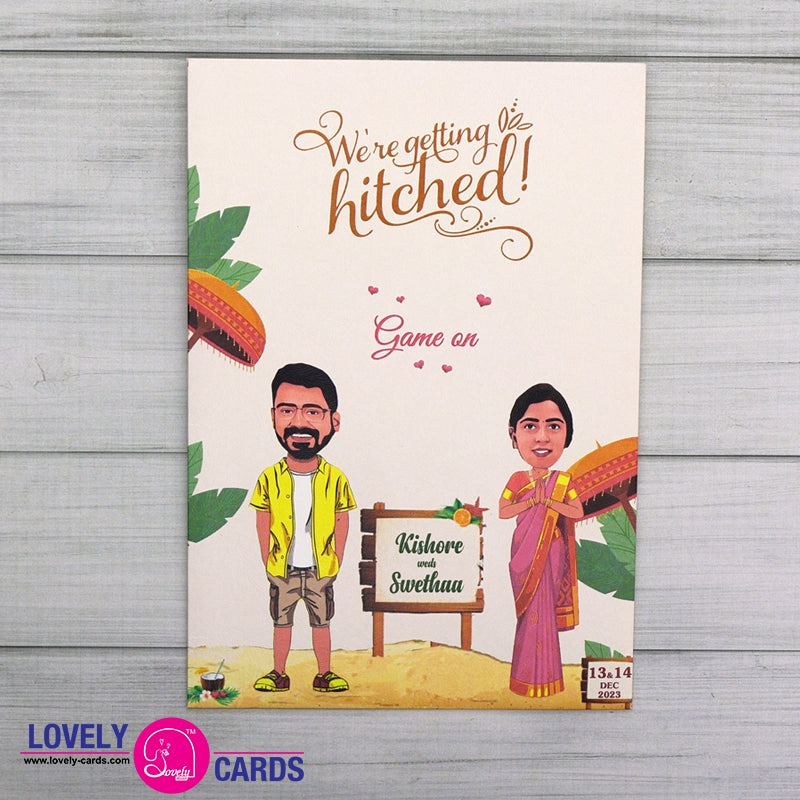 Personalized Wedding Invite-049 — view 3
